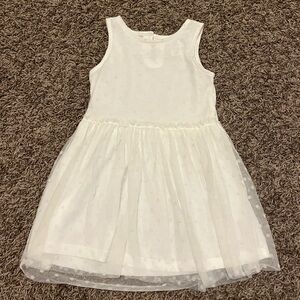 Carters white tulle toddler dress 2T